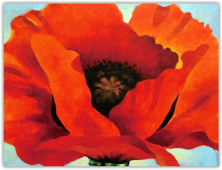 Amazon.co.jp: 有名なジョージア・オキーフのポスタージョージア