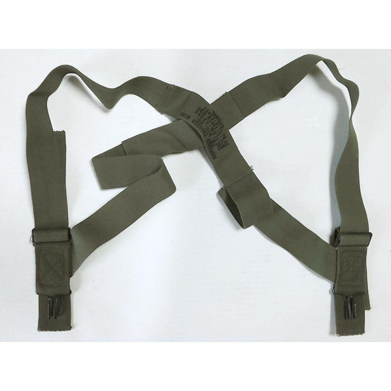 Amazon | 米軍 M1950トラウザー(パンツ)用サスペンダー1951年ロット