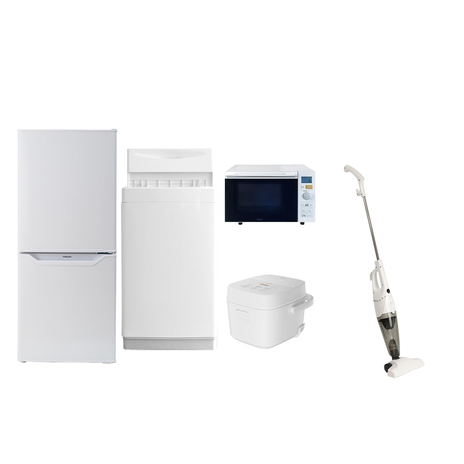 Amazon | [山善] 【新生活家電5点セット】 家電セット 冷蔵庫106L 洗濯