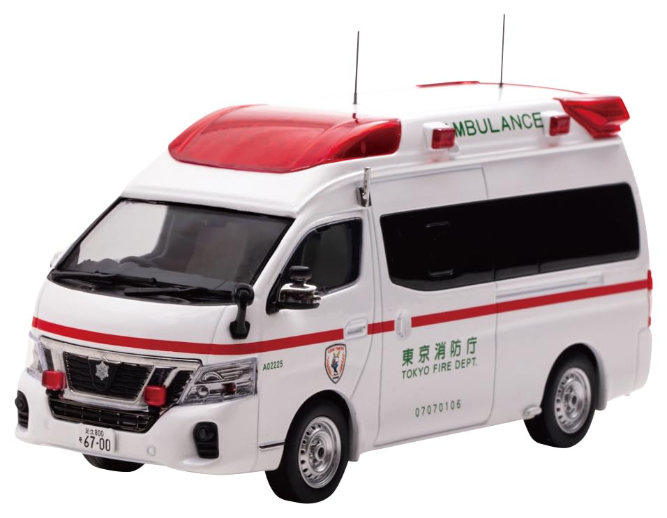 Amazon | CARNEL 1/43 日産 パラメディック 2020 東京消防庁高規格