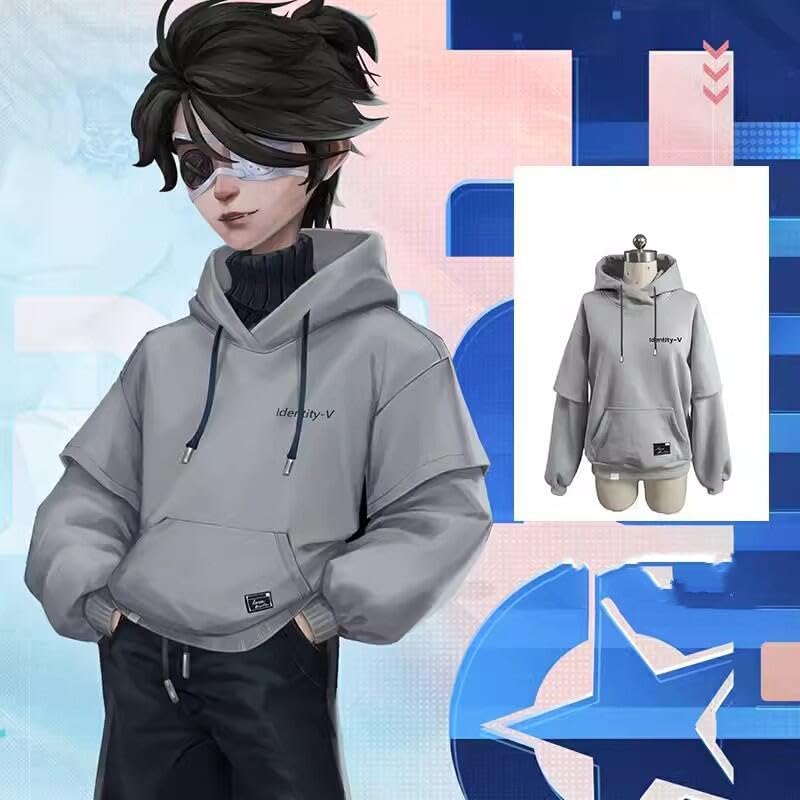 Amazon.co.jp: 第五人格 IdentityV パーカー 長袖 囚人 ルカ・バルサー