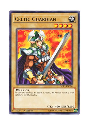 Amazon.co.jp: 遊戯王 英語版 MIL1-EN026 Celtic Guardian エルフの