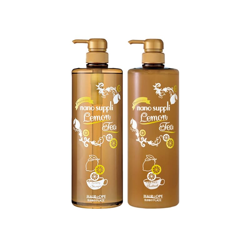 Amazon | ナノサプリ プレミアム レモンティー シャンプー 1000ml＋