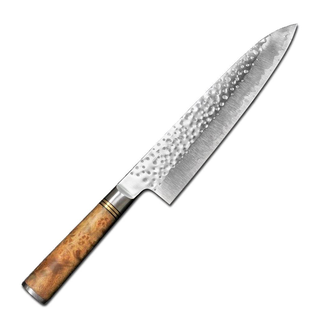 Amazon｜佐治武士 牛刀 粉末ハイス鋼 SG2/R2 スーパーゴールド2 花梨