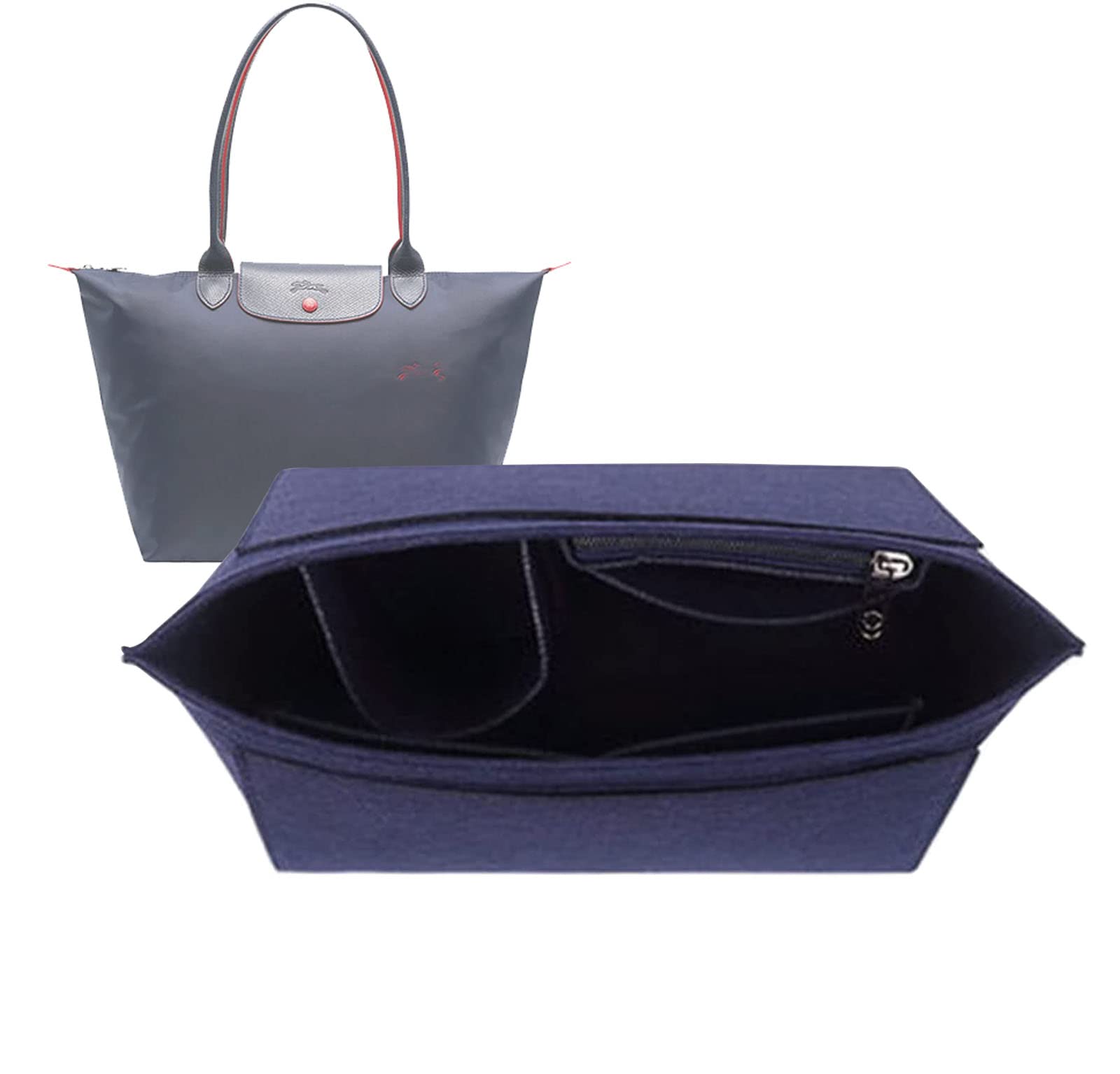 Amazon.com: Lckaey medium tote bag insert for Longchamp Le Pliage