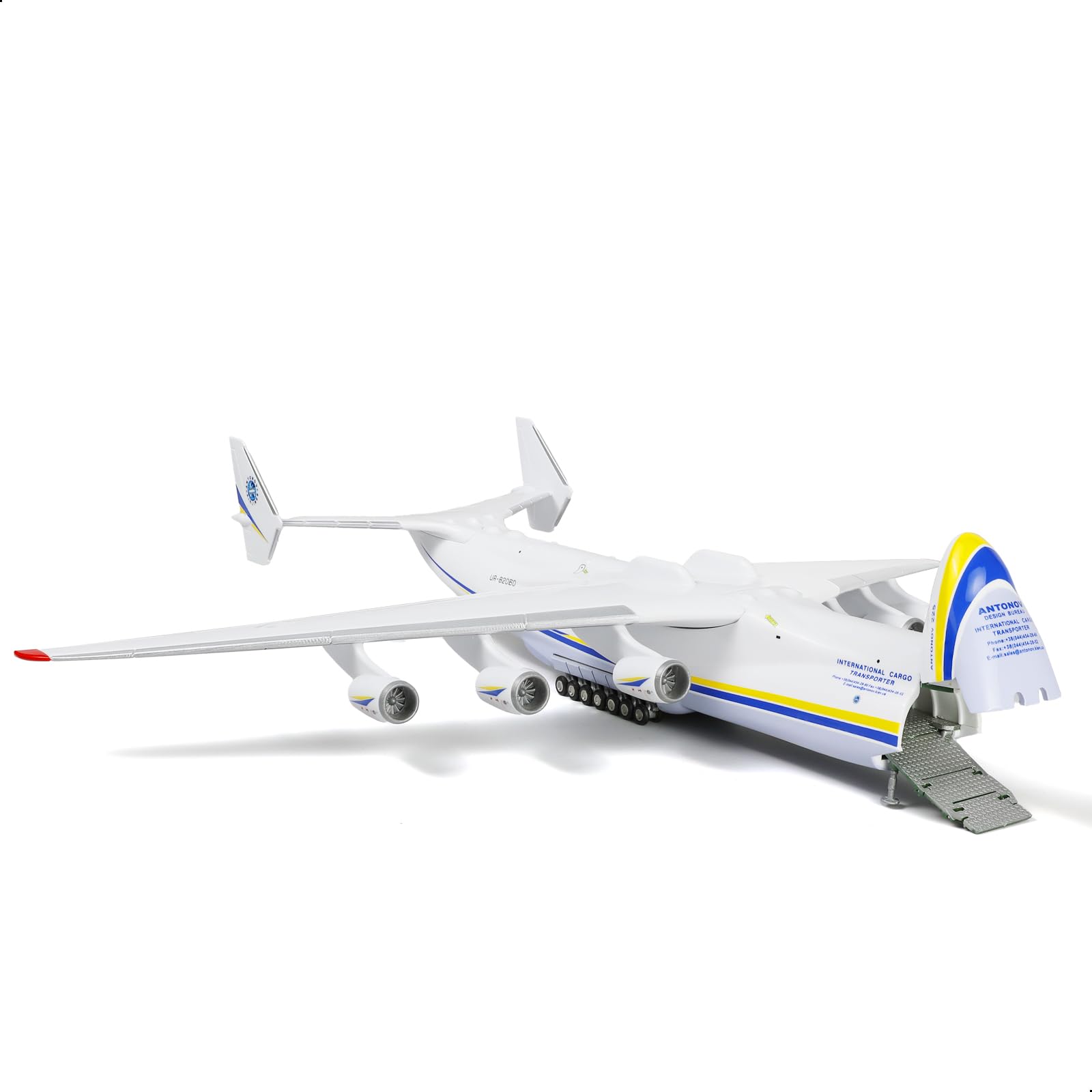 Amazon.com: NUOTIE Antonov AN-225 Mriya 1/200 Scale Model Aircraft