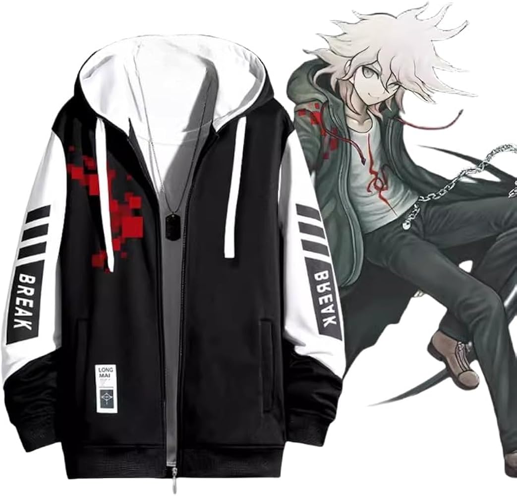 Amazon.co.jp: [AOTO] ダンガンロンパ 狛枝凪斗 同型 パーカー 長袖