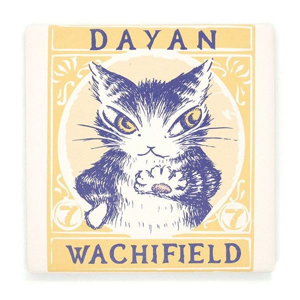 Amazon｜わちふぃーるど(Wachifield) 猫のダヤン キャラ吸水コースター
