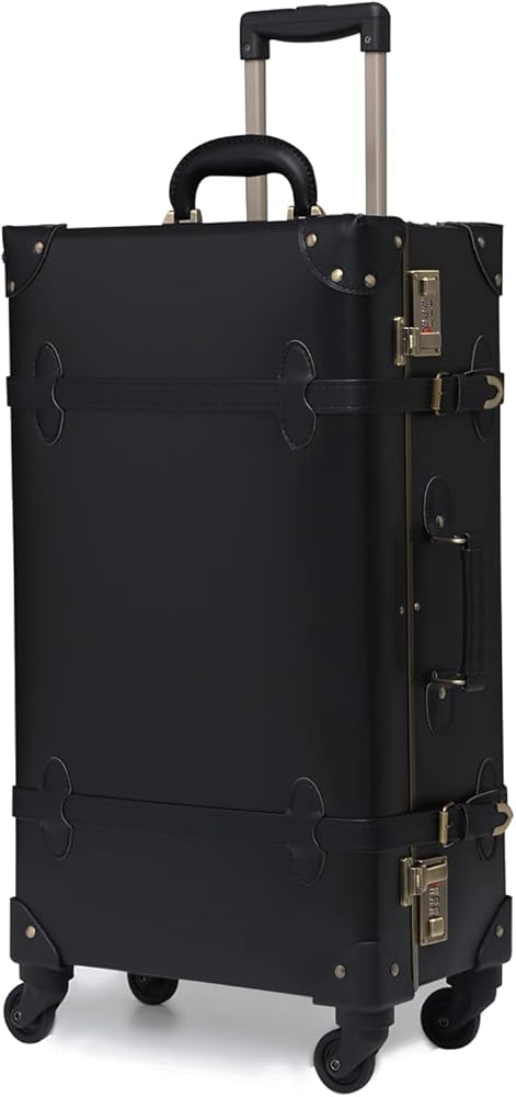 Amazon.co.jp: [urecity] トランクケース キャリーバッグ 革 手作り