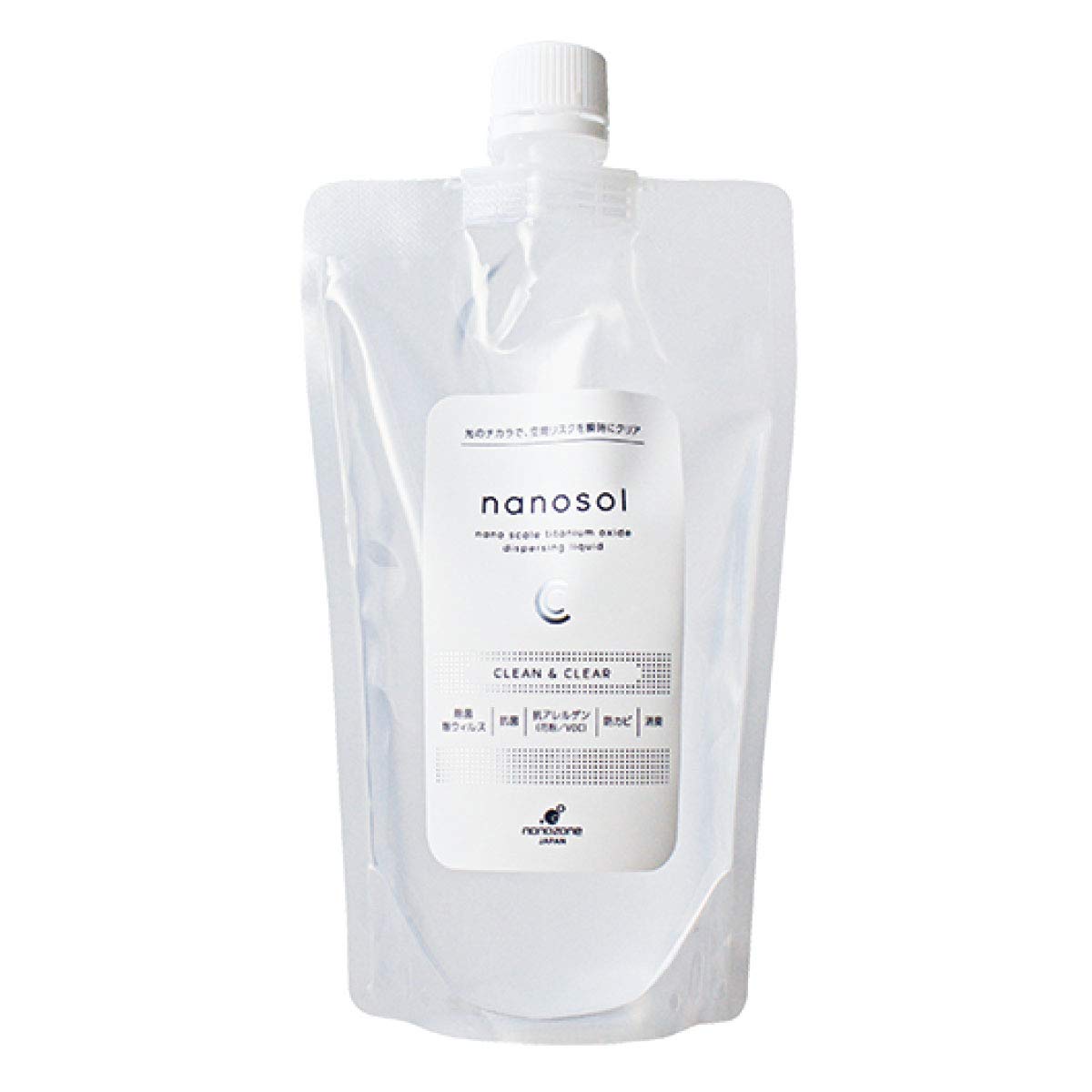 Amazon.co.jp: ナノソルCC (nanosolCC) 酸化チタン配合スプレー