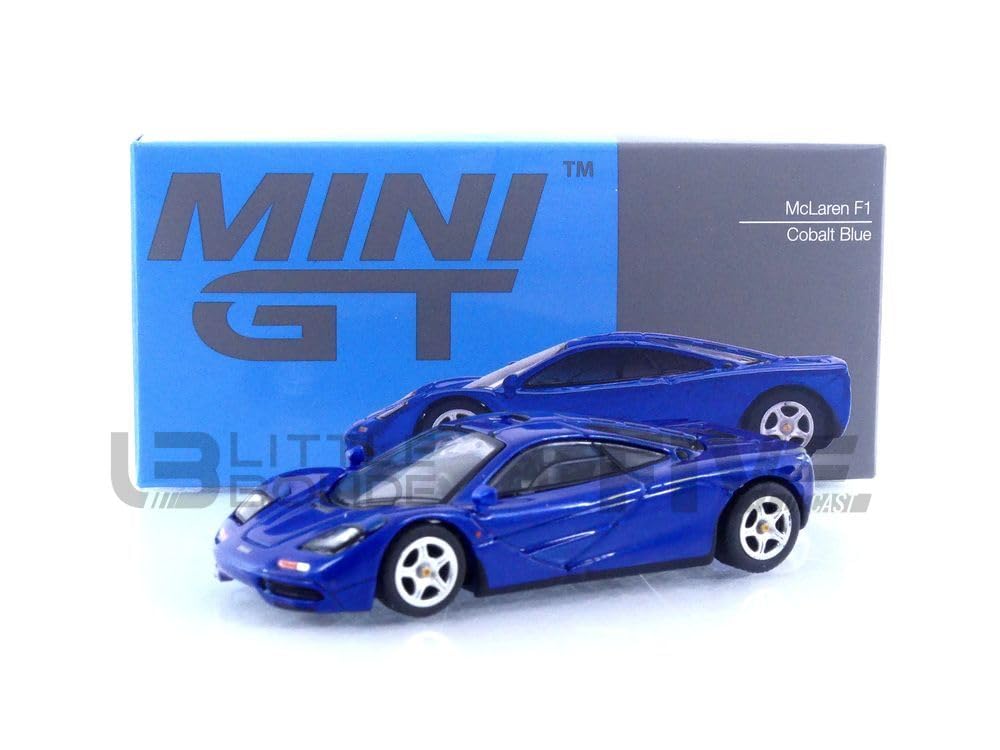 Amazon | MINI GT 1/64 マクラーレン F1 コバルトブルー 左ハンドル
