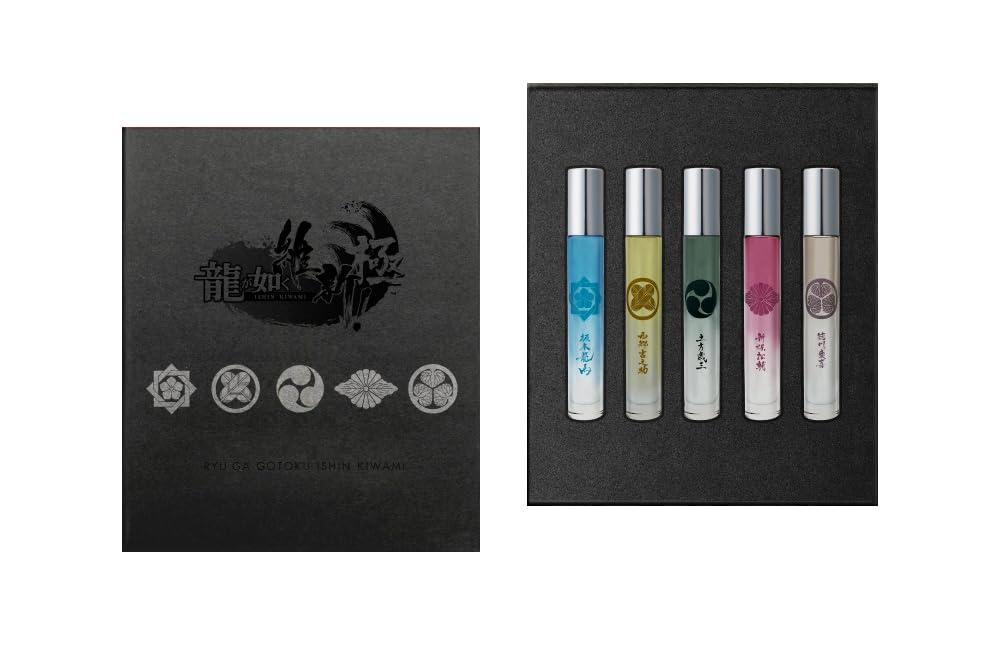 Amazon.co.jp: 龍が如く 維新！ 極 オードトワレ 8mL×5本 香水【特典