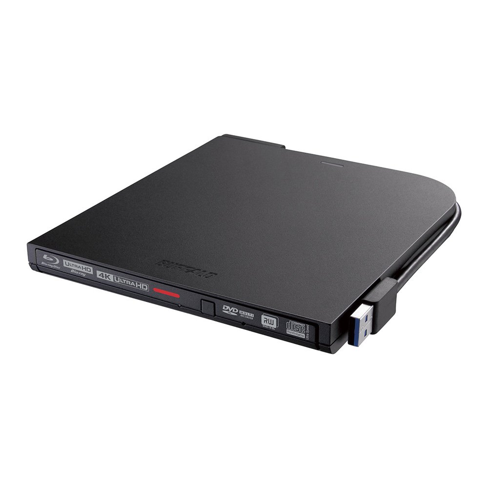 Buffalo UHD BD Portable Blu-ray Drive Black BRUHD-PU3-BK : Amazon