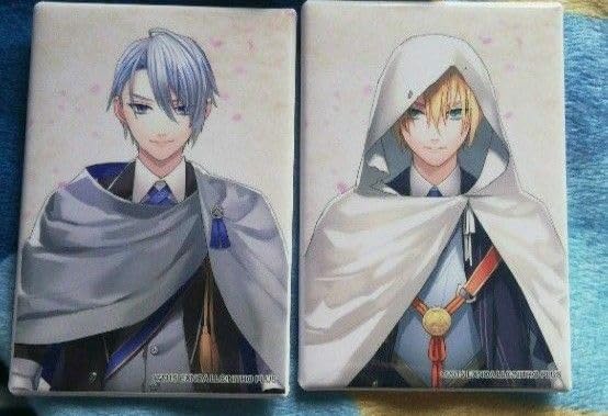 Amazon.co.jp: 刀剣乱舞 とうらぶ スクエア缶バッジ 跪坐 跪座 山姥切