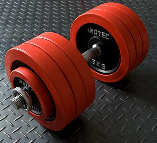 Amazon.co.jp: IROTEC(アイロテック) ダンベル 35KG スペシャルセット