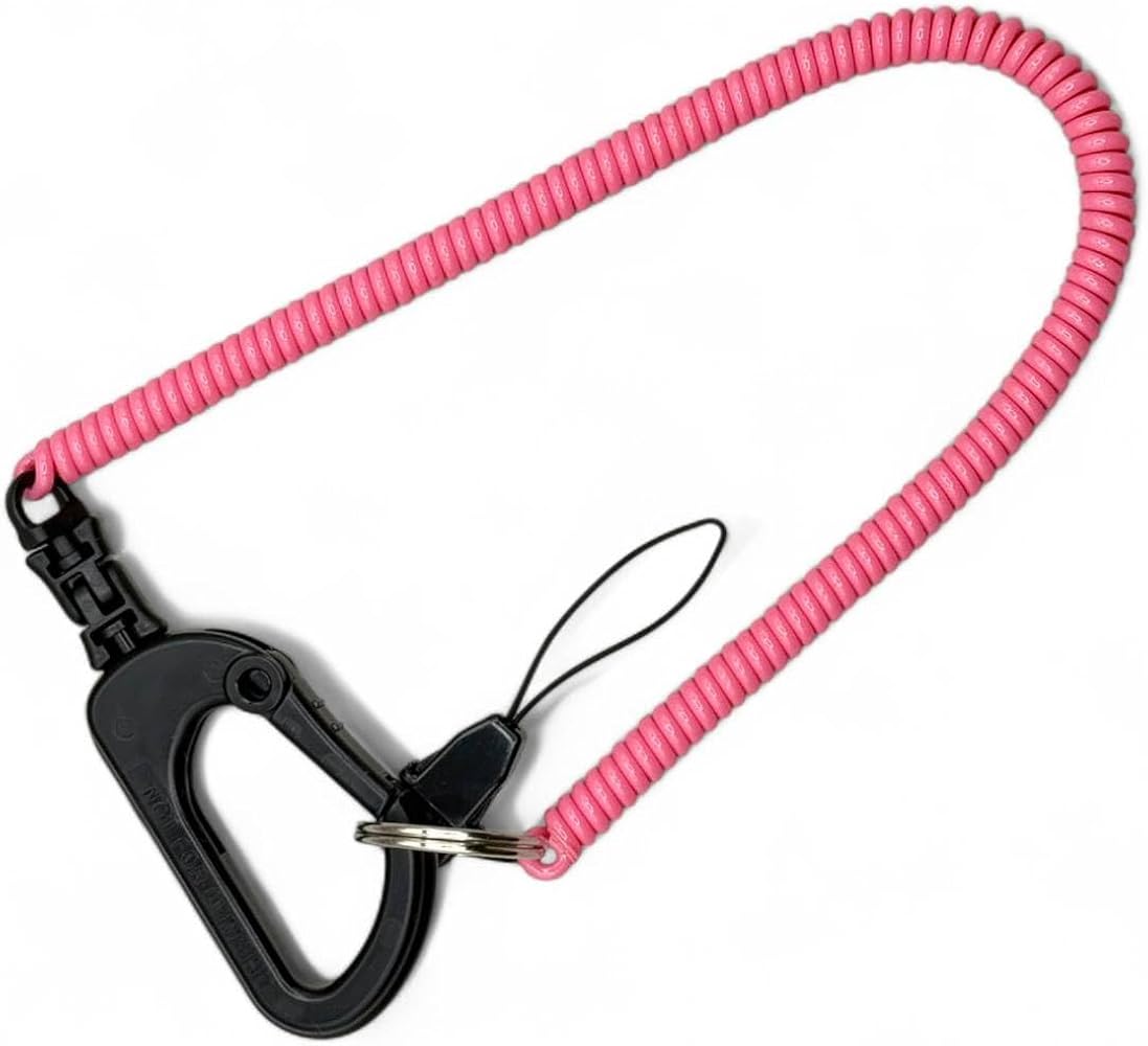 Amazon.co.jp: BeyonMind 鍵 スマホ 落下防止 コイルスリムストラップ