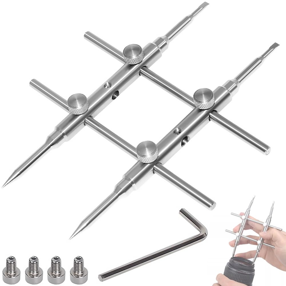 Amazon.co.jp: カメラレンズスパナ カニ目レンチ 1本セット レンズ