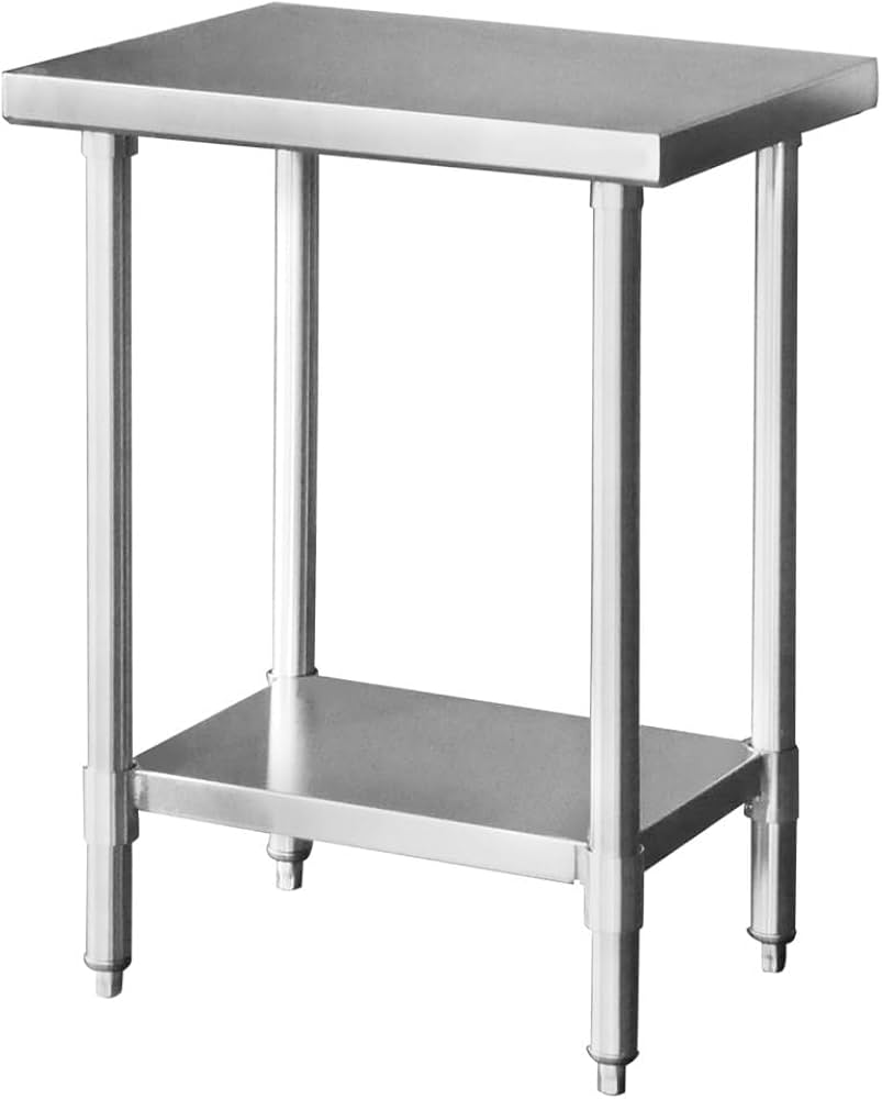 Amazon.co.jp: ステンレス 作業台 業務用 調理台 厨房 500×450×800 板