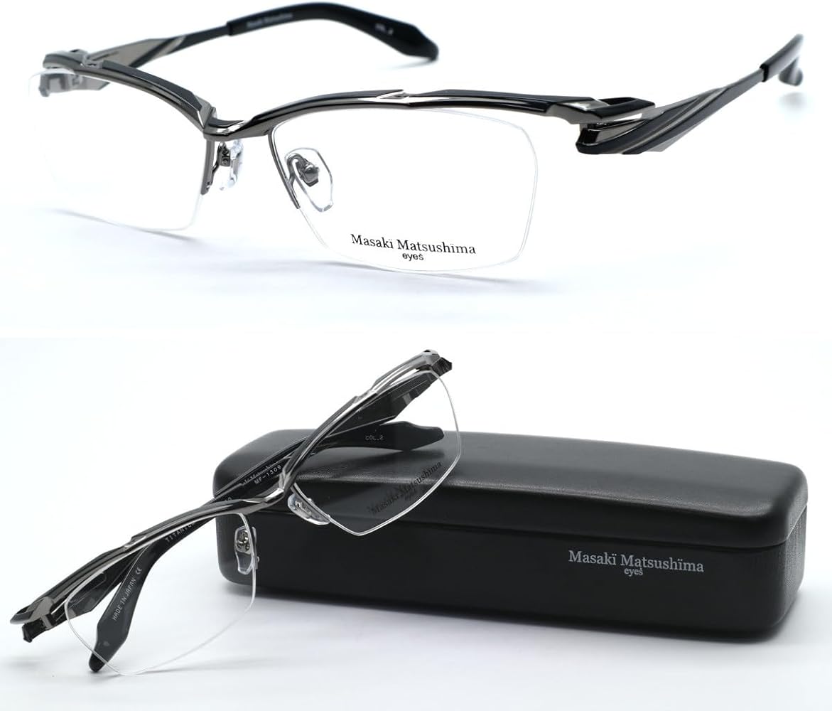 Amazon | 【Masaki Matsushima】マサキマツシマ メガネ MF-1309 col.2