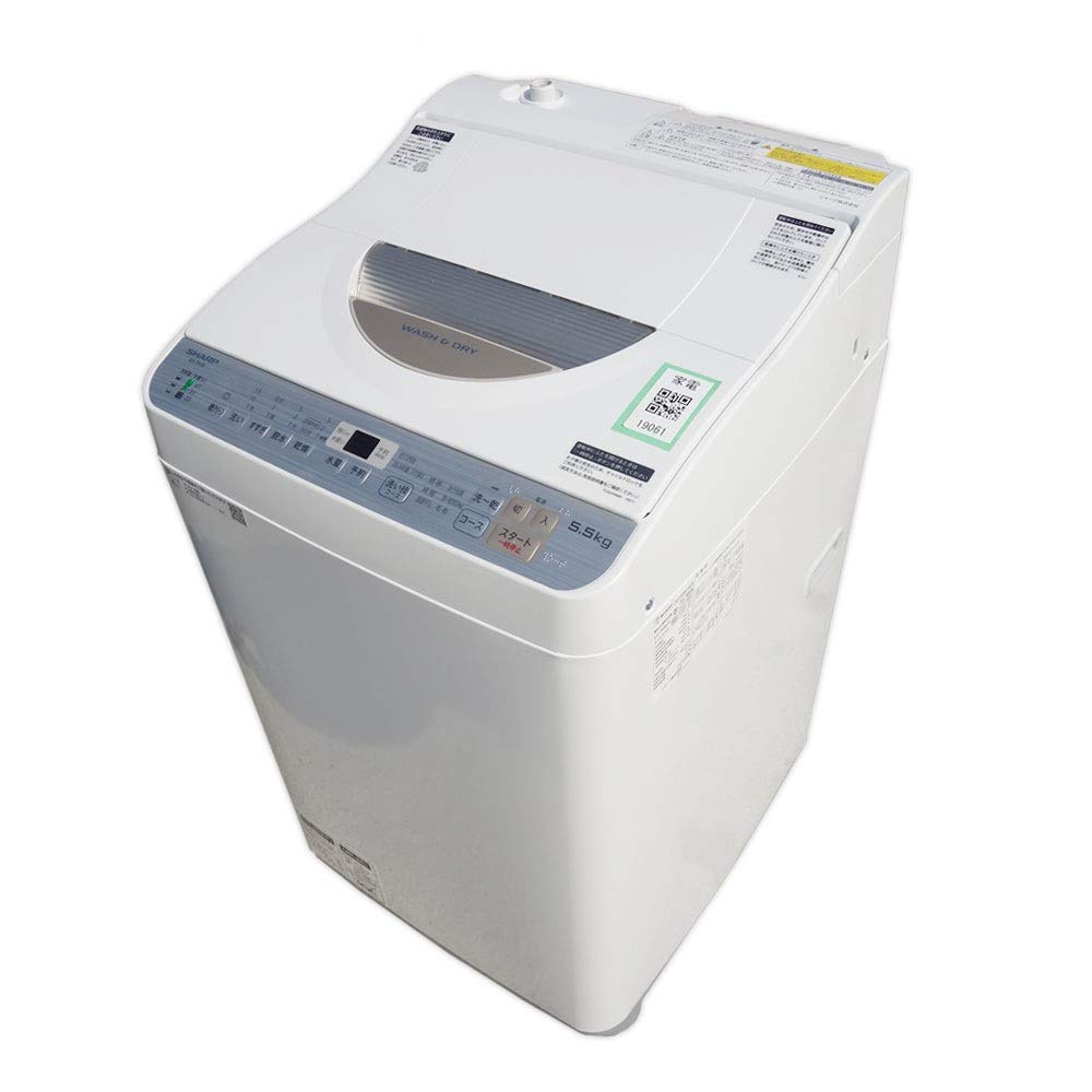 Amazon.co.jp: シャープ タテ型洗濯乾燥機 ステンレス穴なし槽 5kg