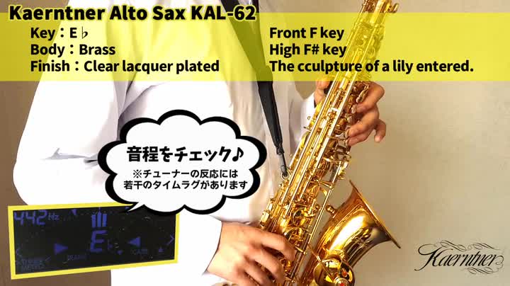 Amazon.co.jp: Kaerntner KAL-62 Alto Sax : Musical Instruments