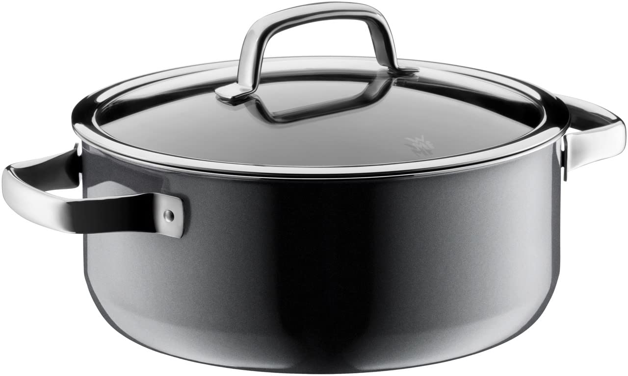 Amazon｜WMF (ヴェーエムエフ) 両手鍋 浅型 24cm IH ガス火対応 無水