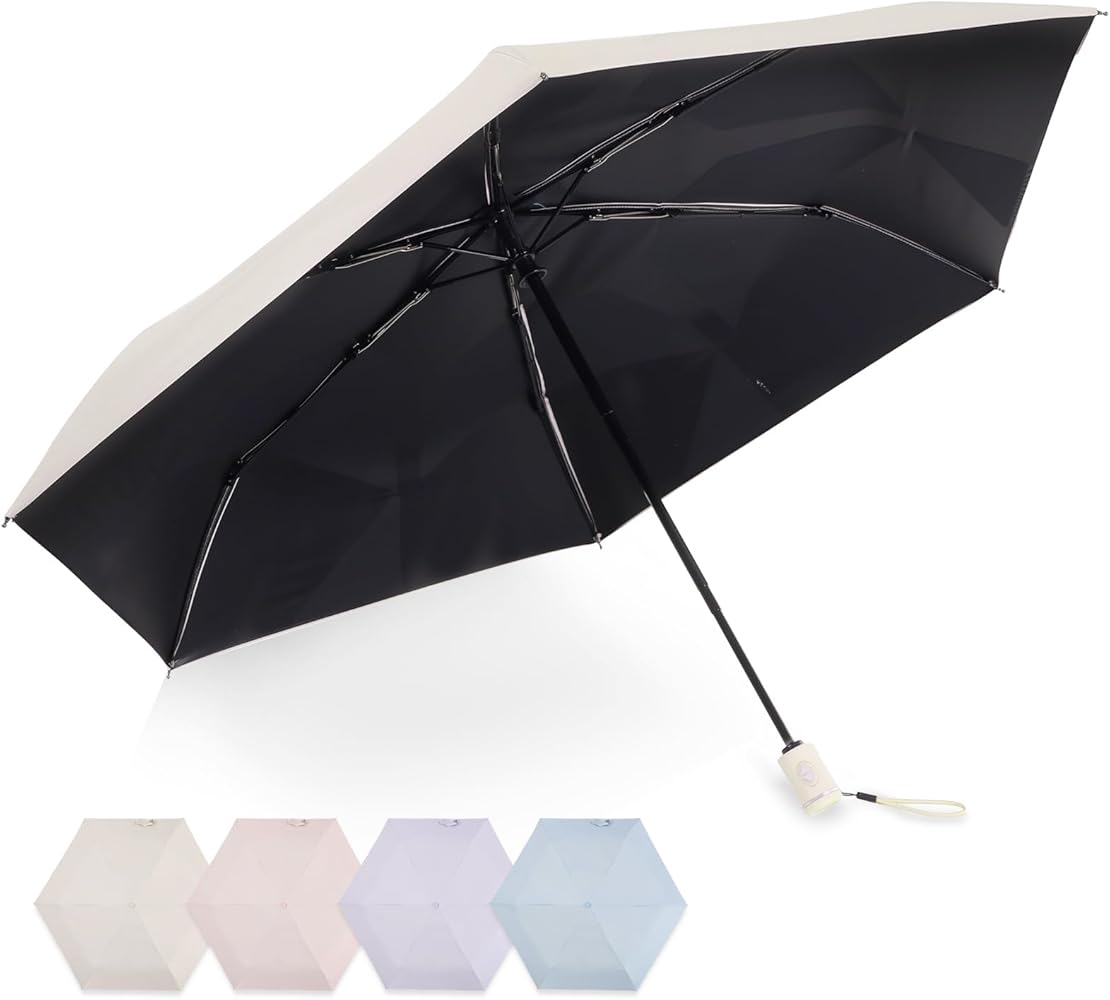 Amazon | 形状記憶 5秒でたためる傘 日傘 晴雨兼用 軽量 252g UVカット