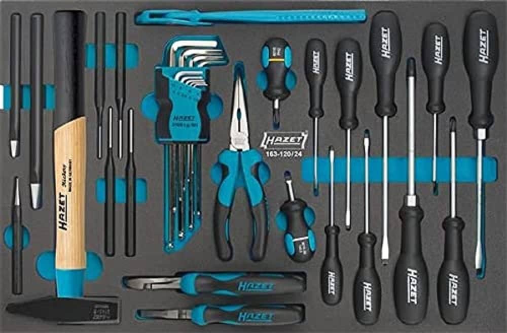 Amazon | Hazet 163 – 120 / 24ユニバーサルツールセットwithツール