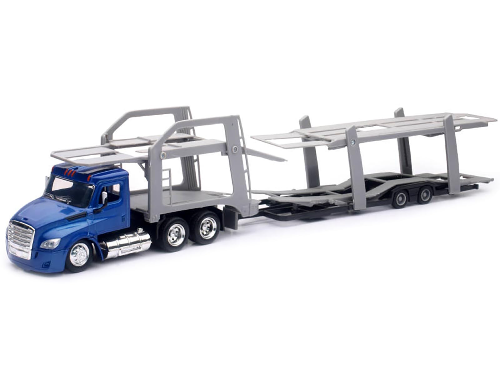 Amazon.com: Freightliner Cascadia Auto Transporter Blue Metallic