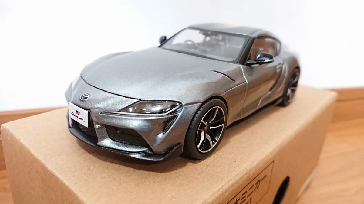 Amazon | 新型 トヨタGRスープラ 1/30 カラーサンプルミニカー アイス