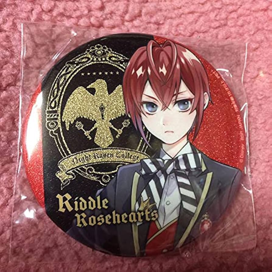 Amazon.co.jp: リドル・ローズハート 缶バッジ～学園生活～ ツイステ