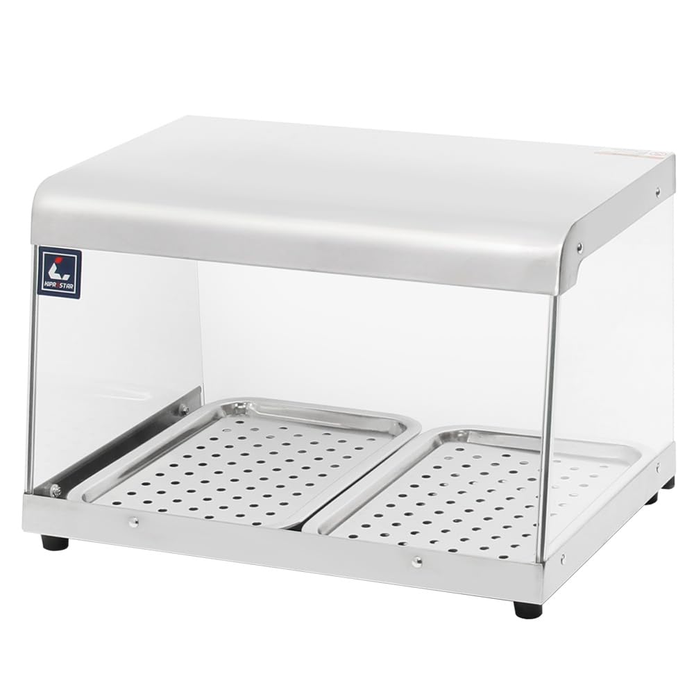 Amazon.co.jp: 業務用フードケース ホットショーケース 3面ガラス(背面