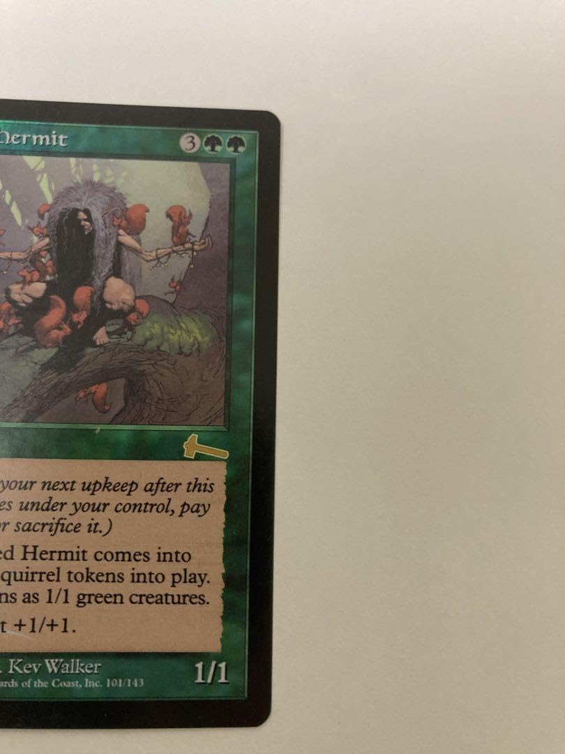 Amazon.co.jp: MTG Foil 《錯乱した隠遁者 Deranged Hermit》[ULG