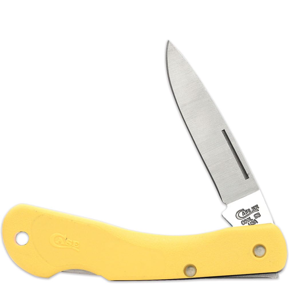 Amazon.com : Case XX WR POCKET KNIFE, YELLOW SYNTHETIC MINI