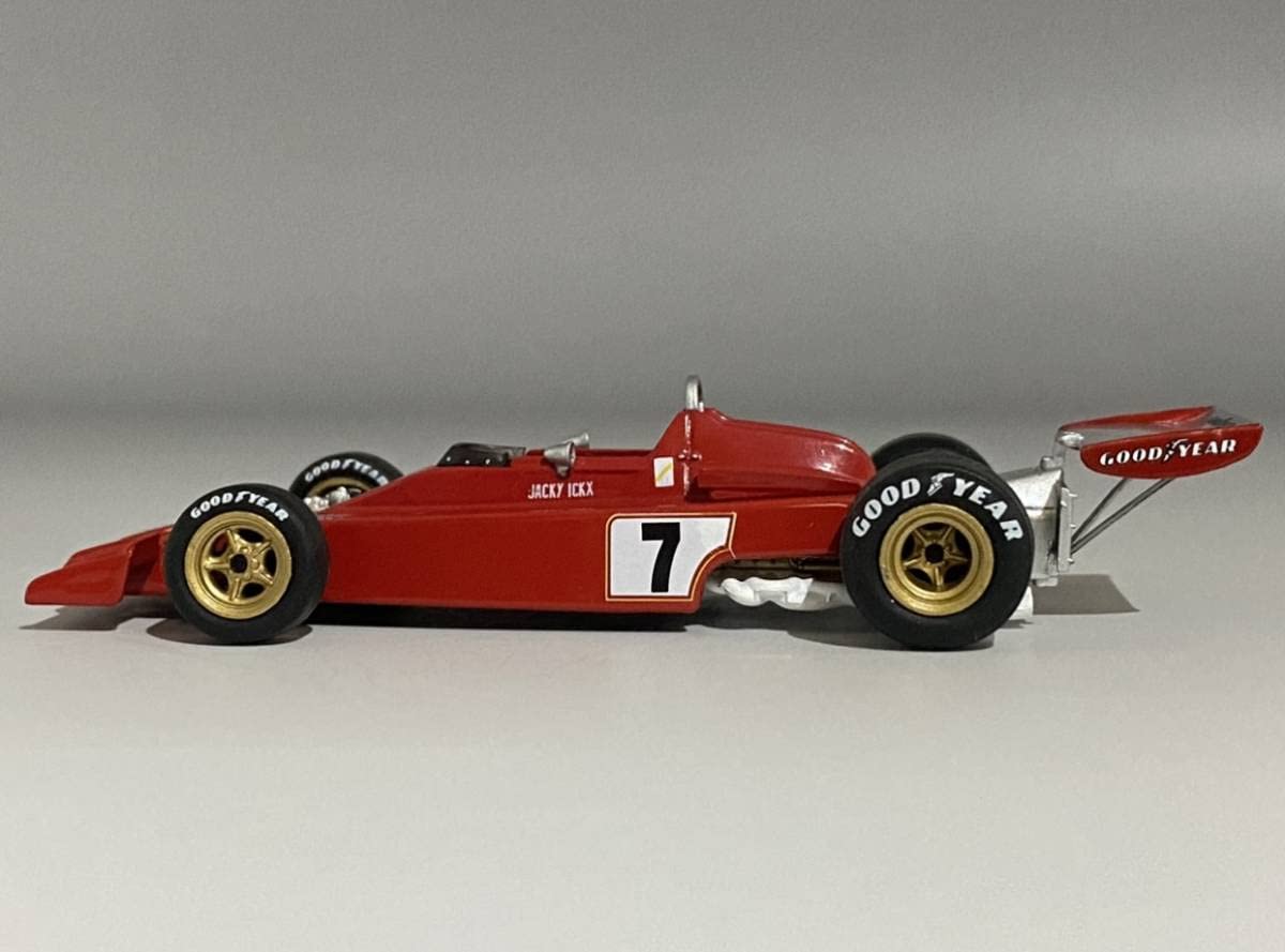Amazon | 1/43 Ferrari F1 312 B3 1973 Jacky Ickx #7 9位 1973 FIA F1