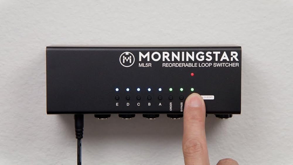 Morningstar FX ML5R - MIDIコントロール専用の5ループスイッチャー
