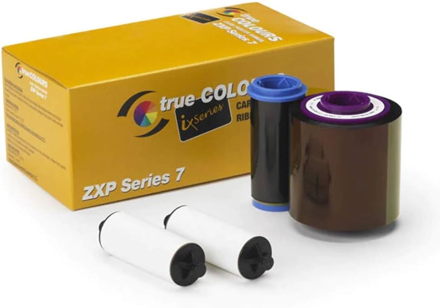 Amazon.com: Zebra ZXP7 Monochrome Ribbon Black : Office Products