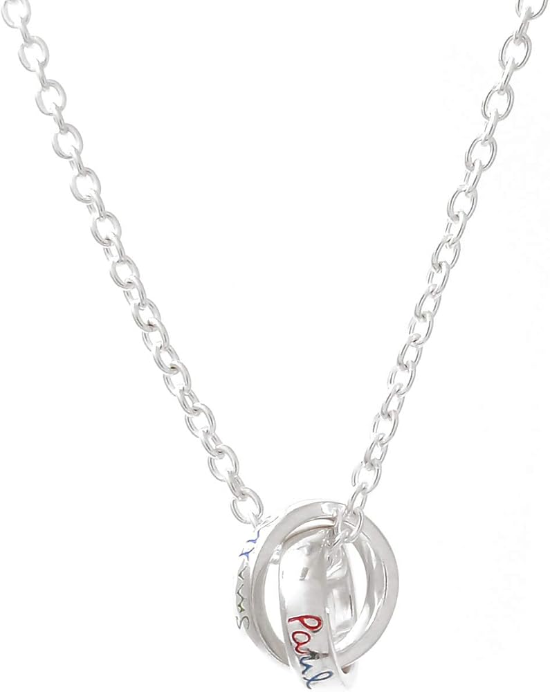 Amazon | [ポール・スミス] Paul Smith ダブルリング ネックレス