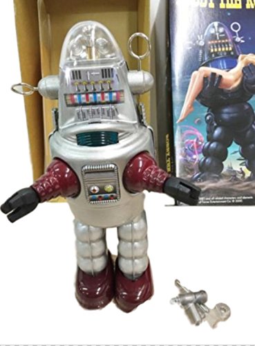 Amazon.co.jp: ゼンマイ式 ブリキロボット ロビー・ザ・ロボット