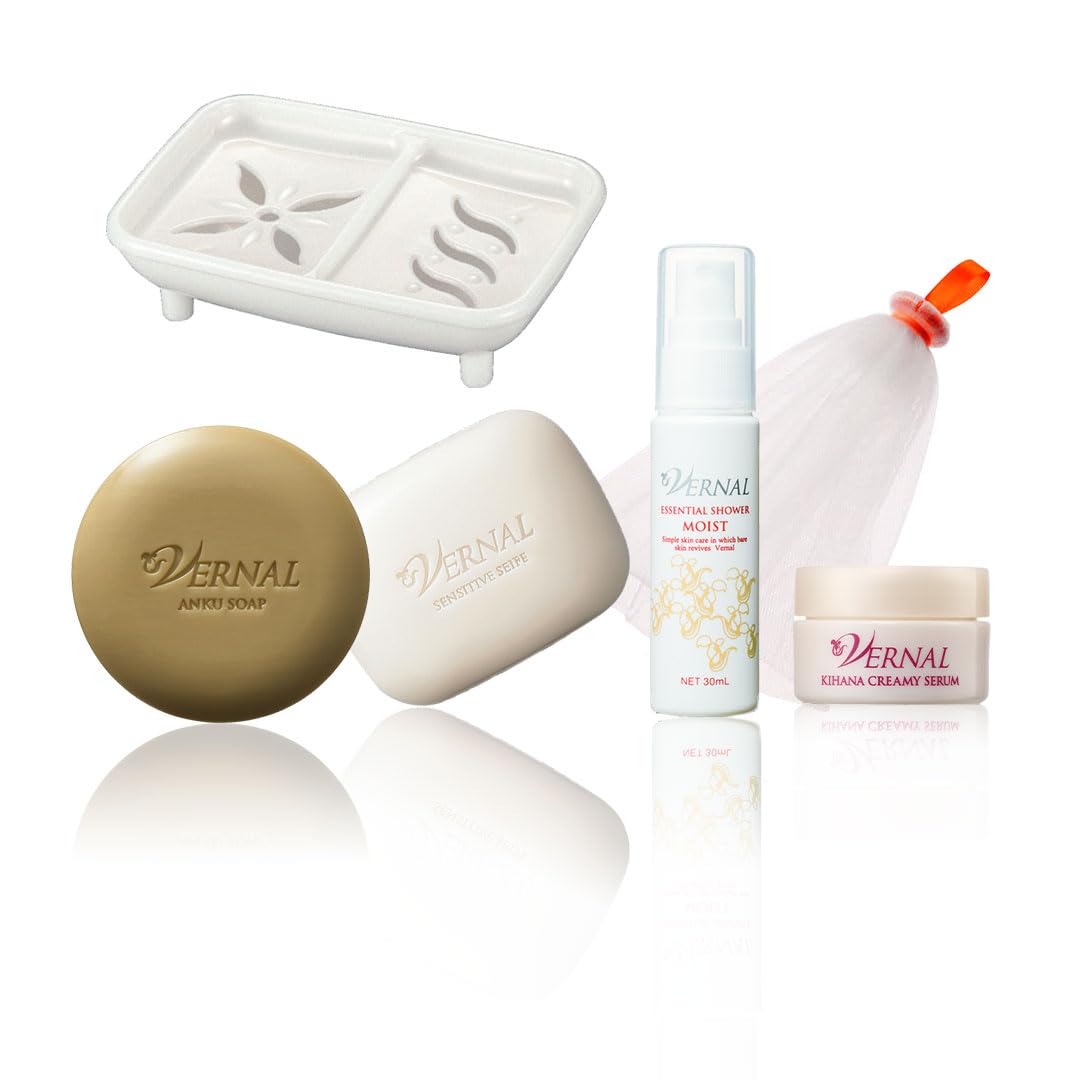 Amazon | ヴァーナル もち肌洗顔セット 洗顔せっけん 30g×2個（1か月分