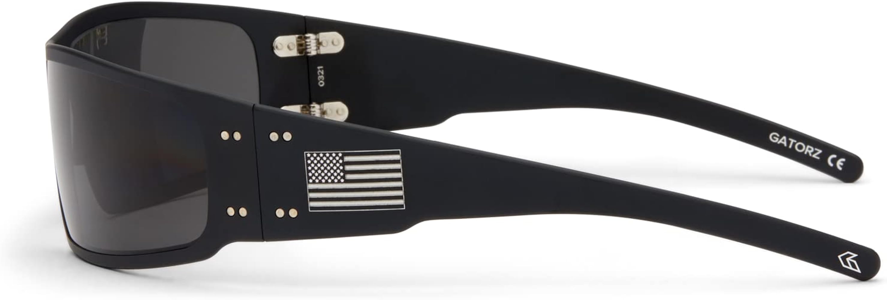 Amazon.com: Gatorz Magnum Sunglass, Black Anodized Frame, Silver