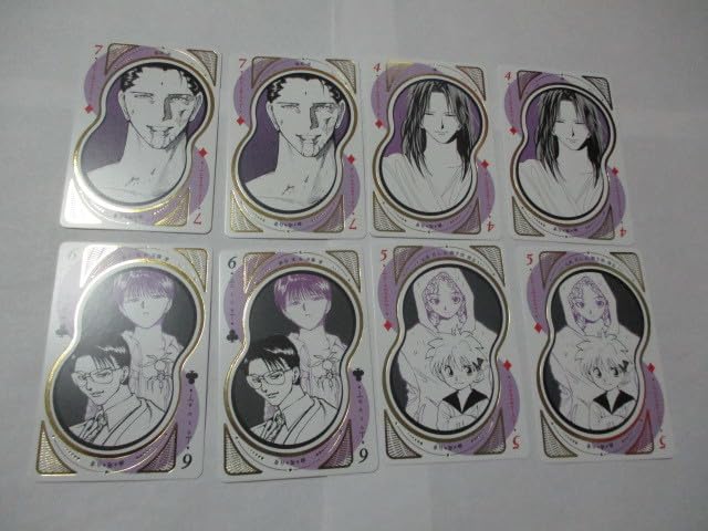 Amazon.co.jp: 冨樫義博展 トランプ カード 仙水 樹 刃霧要 神谷