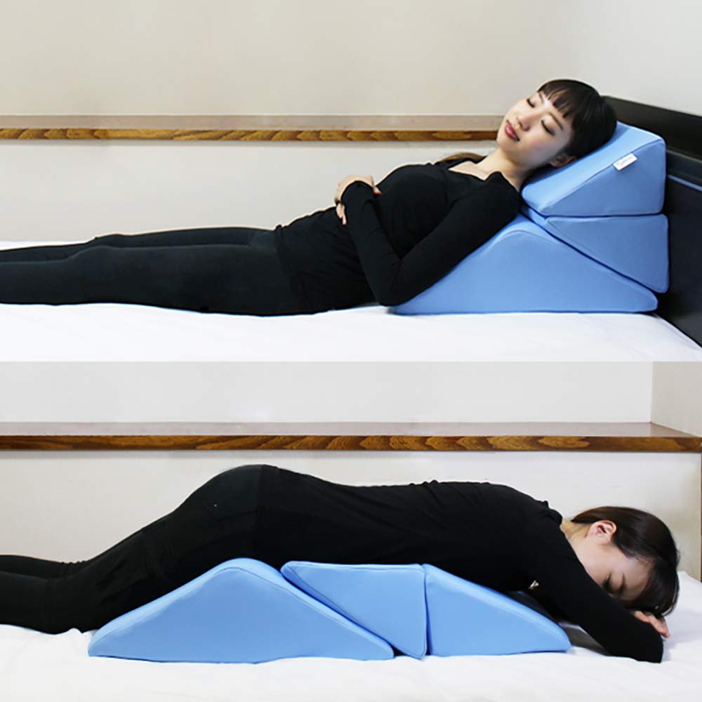 Amazon.co.jp: 床ずれ(褥瘡)予防用低反発体位変換クッショントリプル