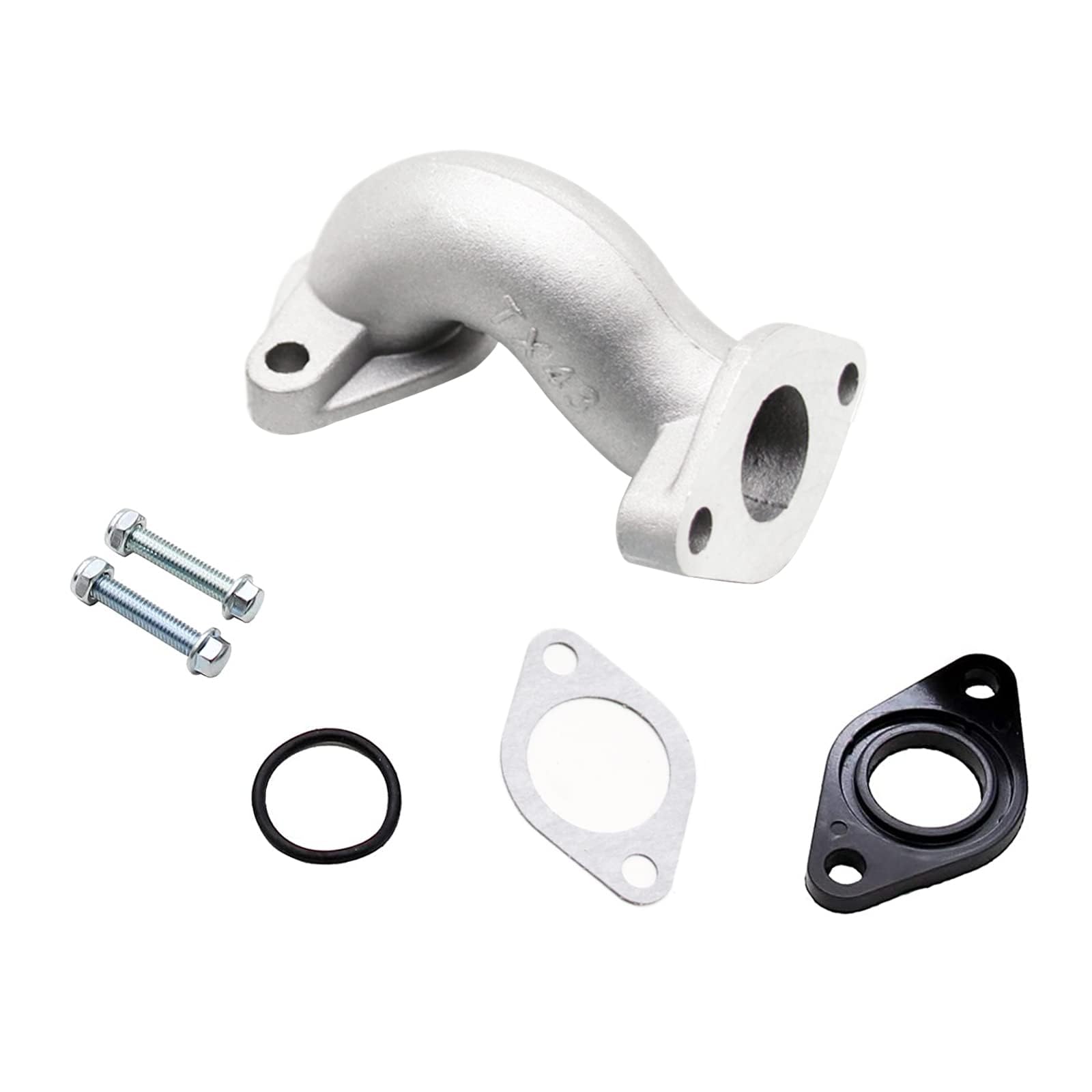 PZ19 19MM Carburator Intake Pipe Manifold with Gasket Screw Kit