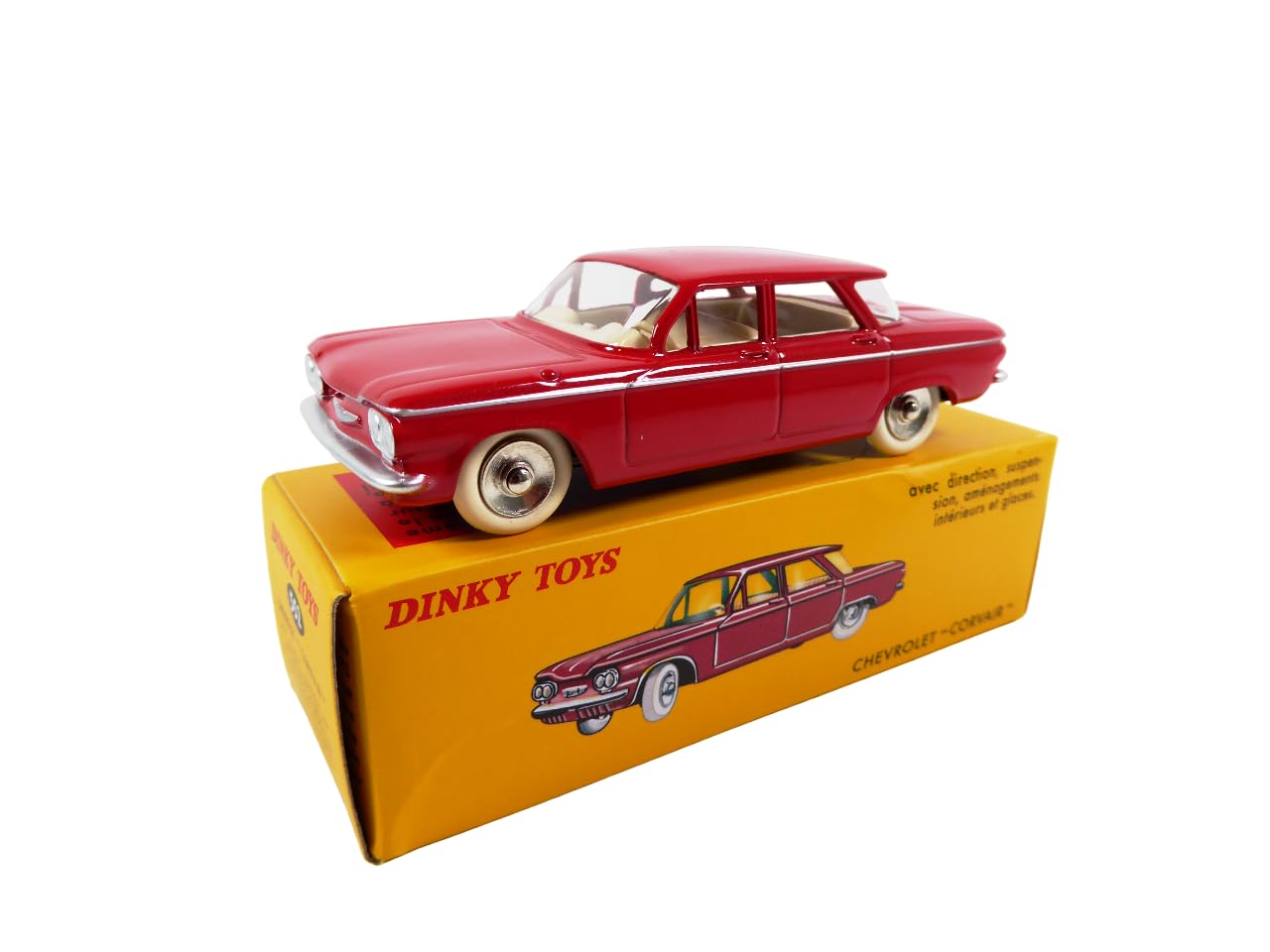 Amazon | DINKY TOYS 1/43 ディンキー シボレー コルベア レッド