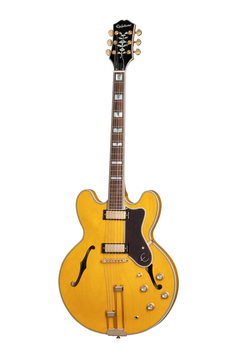 Amazon | Epiphone/Sheraton with Frequensator Natural エピフォン