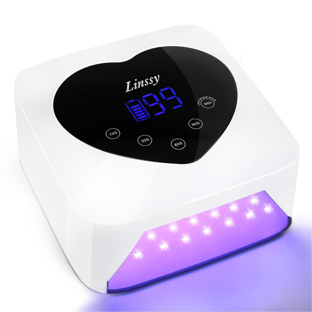 Amazon | Linssy (リンシー) ネイルランプ コードレス UV LED ネイル