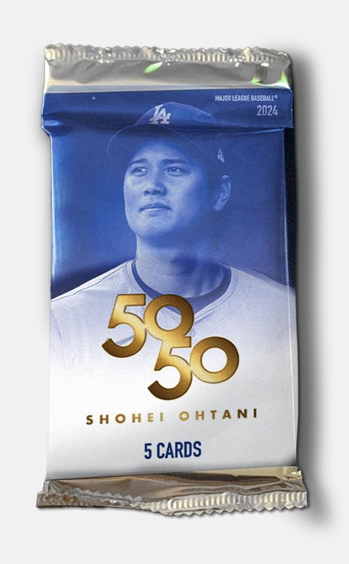Amazon.co.jp: 2024 Topps 50/50 大谷翔平 1パック (2024 Topps 50/50
