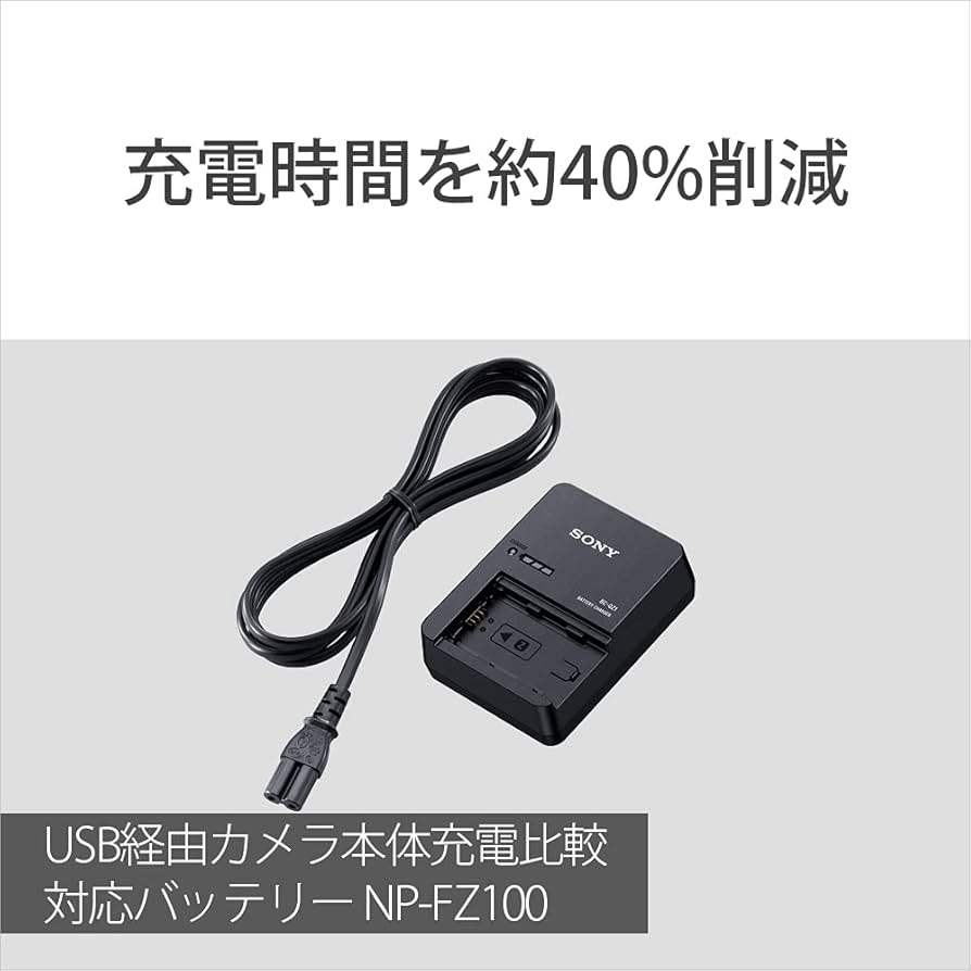 Amazon | SONY(ソニー) バッテリーチャージャー BC-QZ1 | ビデオカメラ