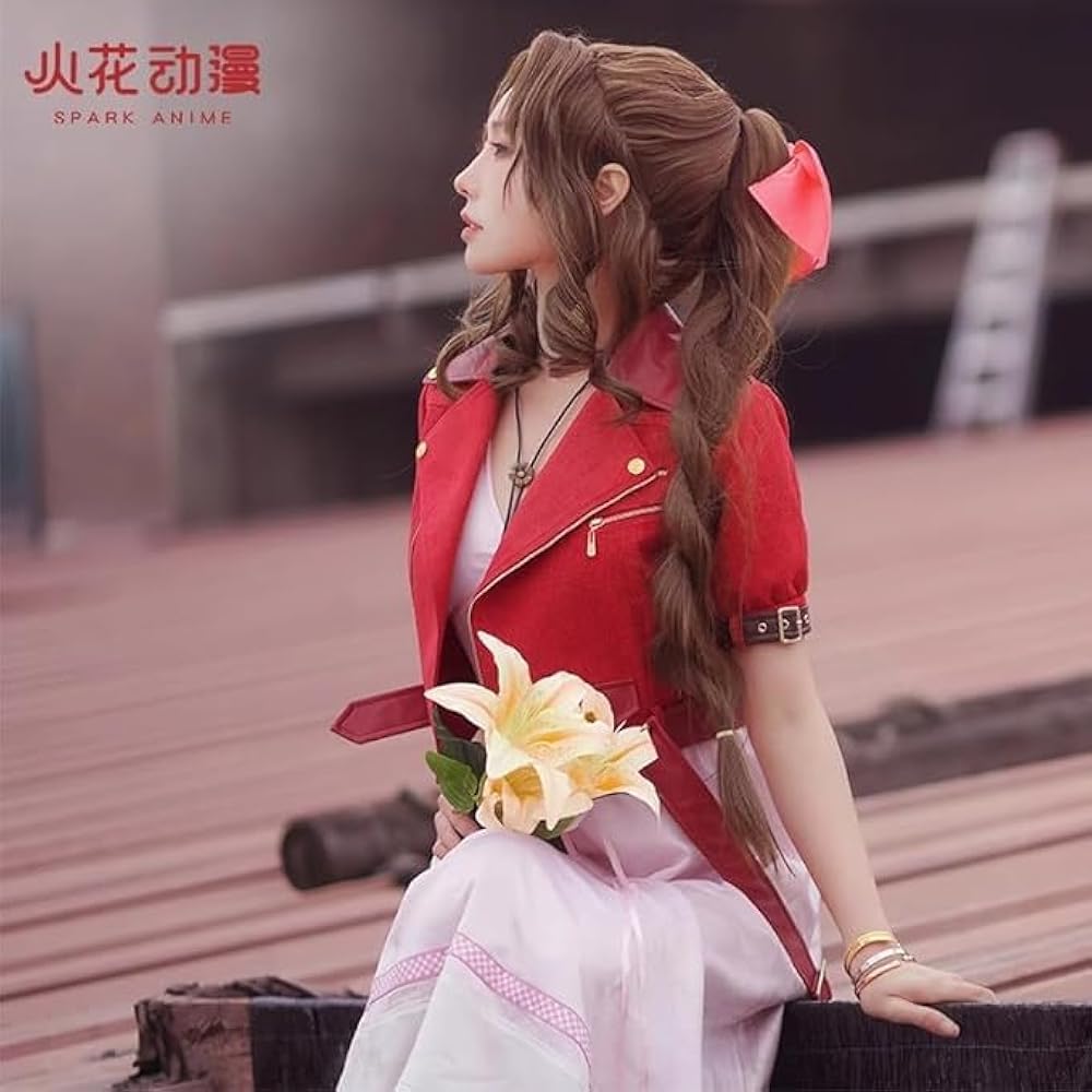 Amazon.co.jp: [OSMARI] ファイナルファンタジーVII FF7 コスプレ